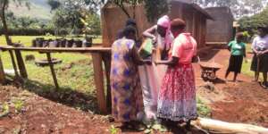 The farmers made their own raised garden in a sack