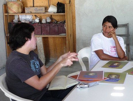 Support indigenous women to market their products
