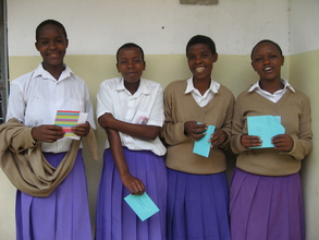 Tanzanian Secondary School Scholarship Recipients