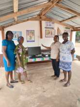 nurses receive computers to help facility