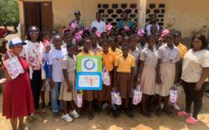 Menstrual Hygiene education with young girls