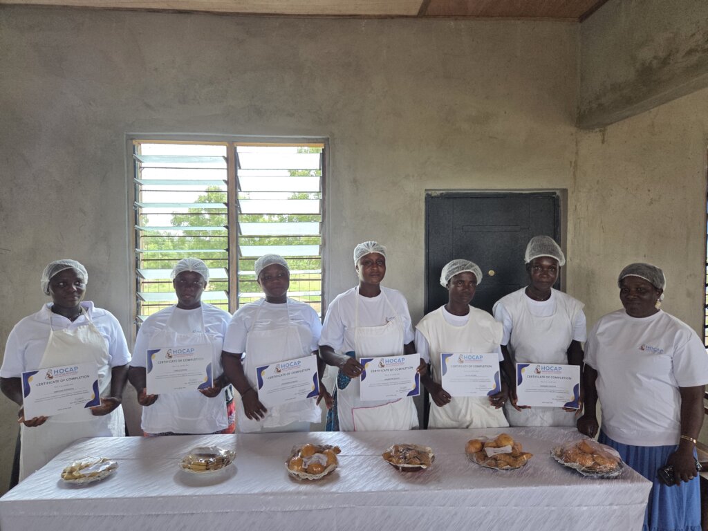 Exhibition of baked pastries