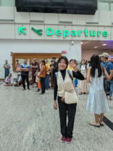 Boo See on the Way to Japan