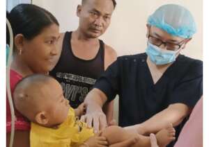 Clinic at Mandalay Children's Hospital