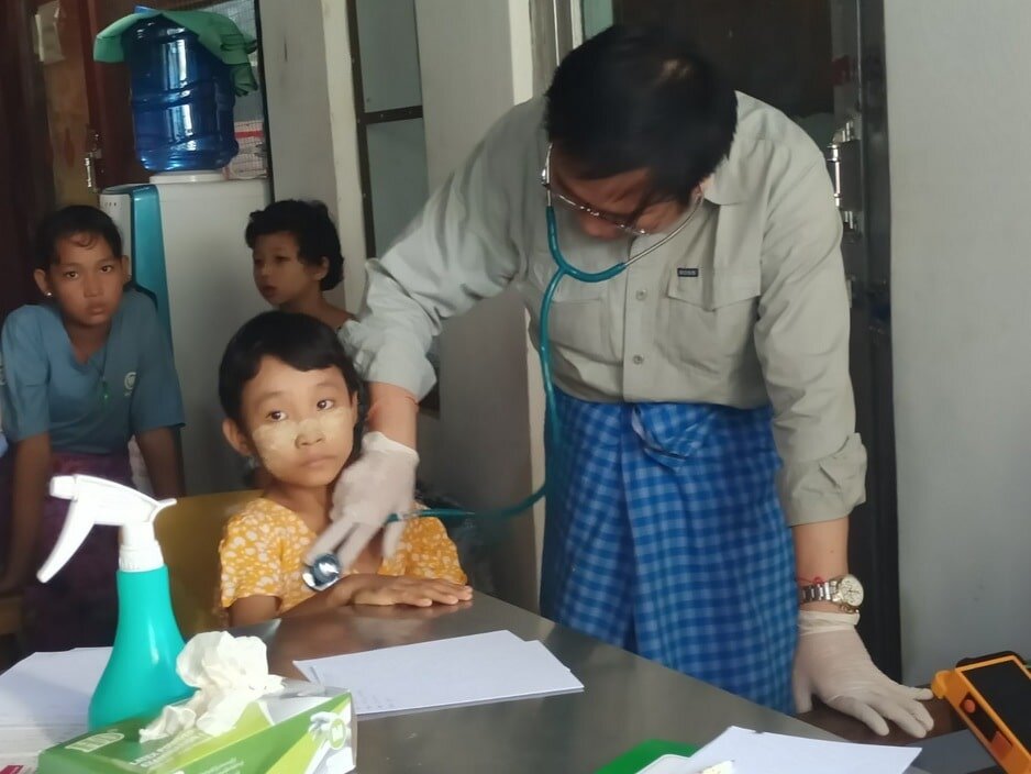 Medical services by the Wachet medical team