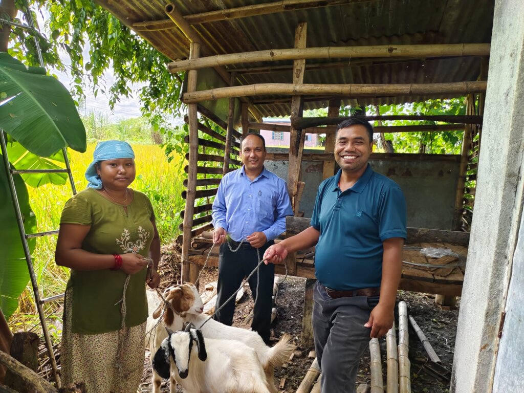 Empower Communities In Nepal through Goat Farming