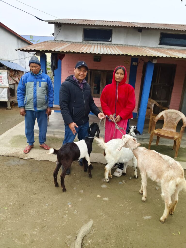 Empower Communities In Nepal through Goat Farming