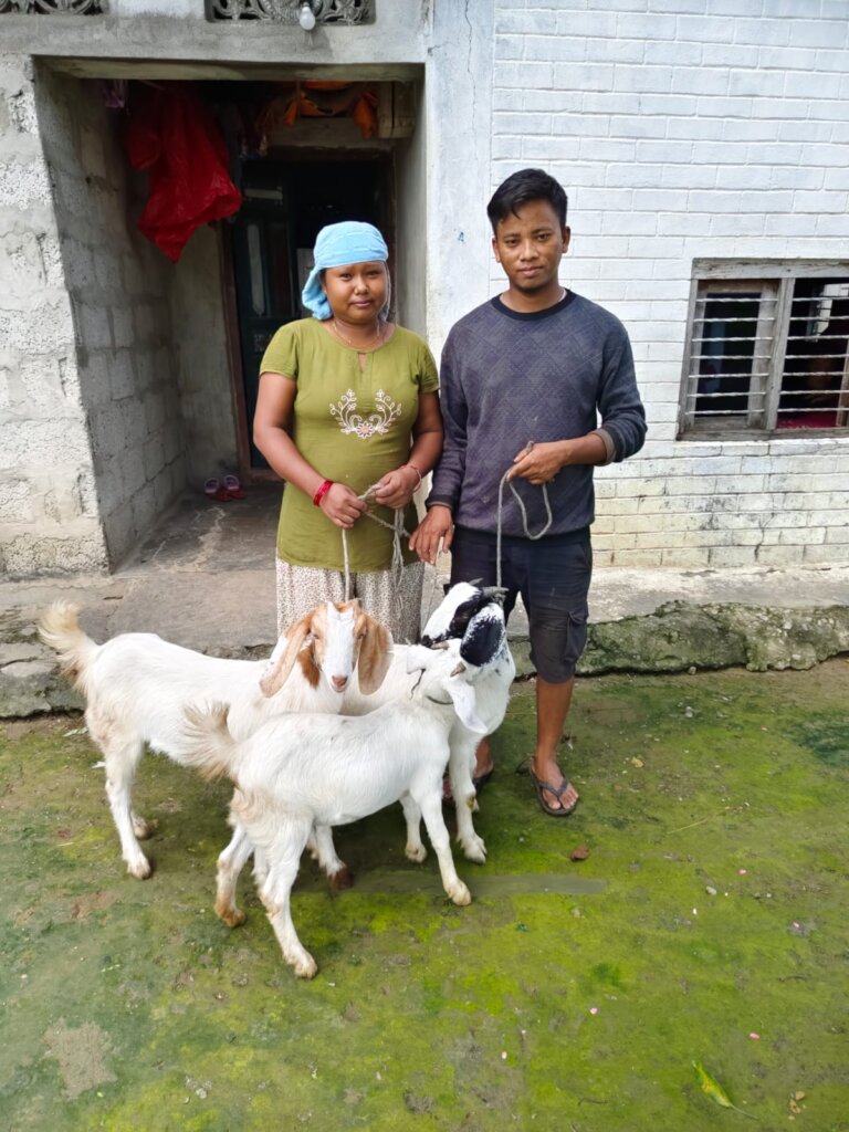 Empower Communities In Nepal through Goat Farming
