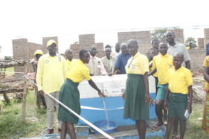 The smile when you now have safe drinking water