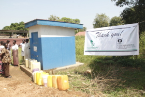 Water Kiosk increasing access to clean water