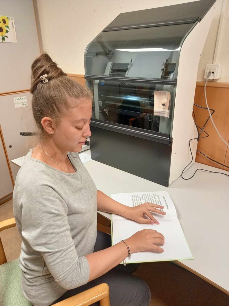 "Life capital" for blind youth