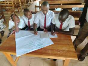 Children learning about Healthy Schools