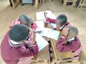 Children learning about Healthy Schools