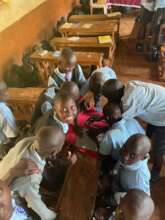 Learning to make sanitary kits