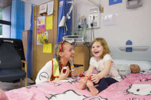 Dr Dotty and Maisie having a giggle