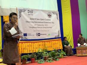 Taktse Primary School organised Quiz Contest