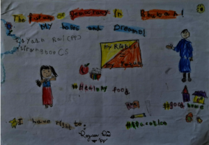 Schools in Tsirang organised Art Competition