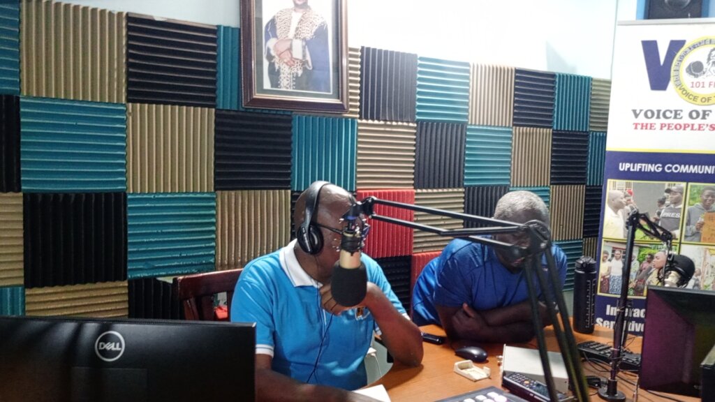 0OANE Team Creating Awarenes on VOT Radio