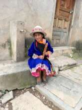 The sound of clean water is music to her ears.
