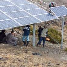 We install solar water pumps systems