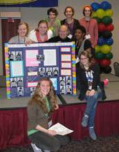 Kalamazoo Central presenting their project