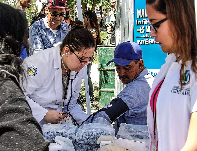 Health Checks at the Health Fair