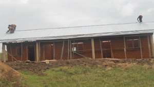 completed roofed