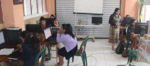 Computer Class for the Learning Center Teachers