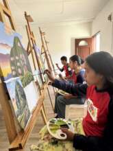 Art Club - an extracurricular activity.