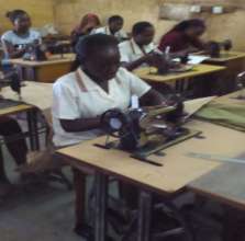 Fiona in a Practical Class