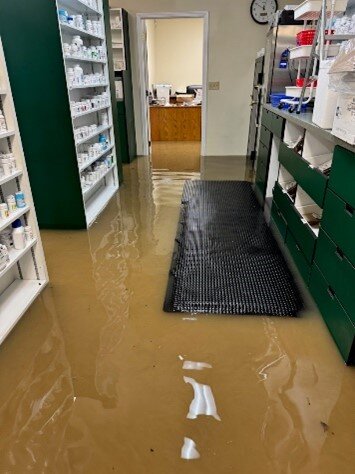 Pharmacy Impacted by Flooding2