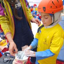 Young girls experience climbing in Pakistan