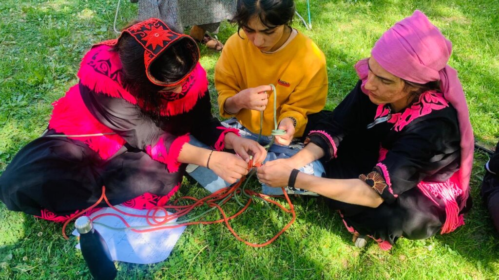 Girls Climbing Intensive Training