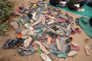 So many shoes, so many children!