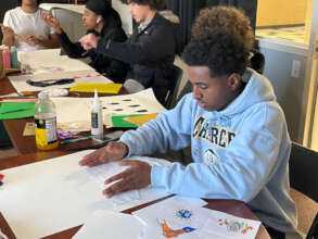 Parkrose Classroom: Art-making and Reflecting