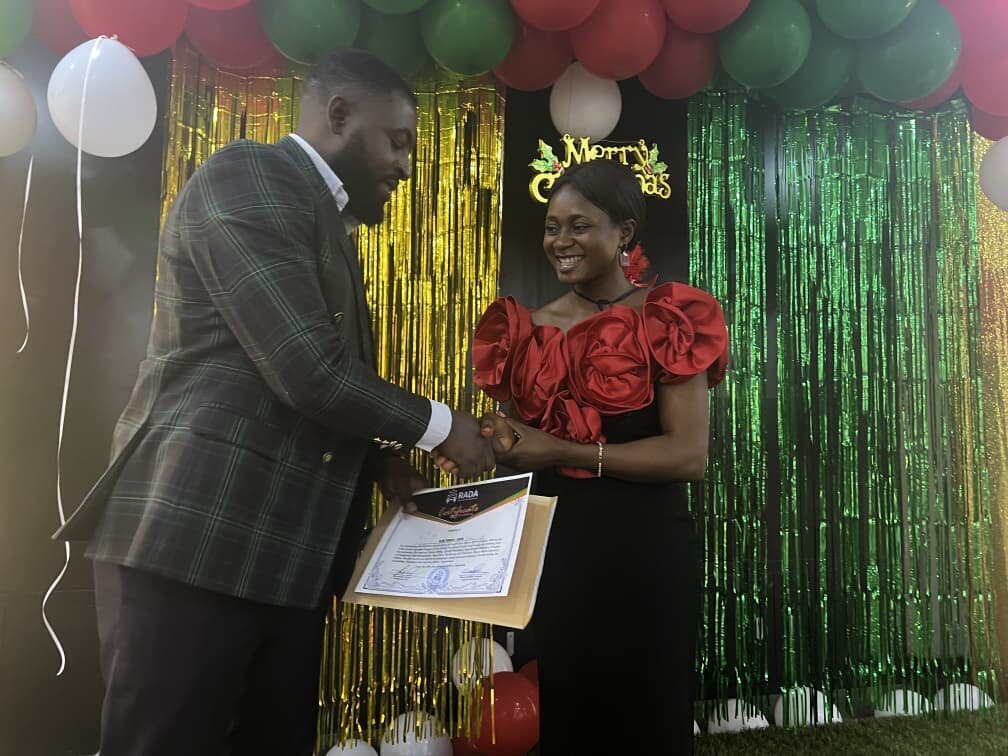 Handing of Certificate to participants