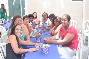 Mothers during the graduation