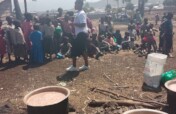 Porridge to IDP malnourrished children in East RDC