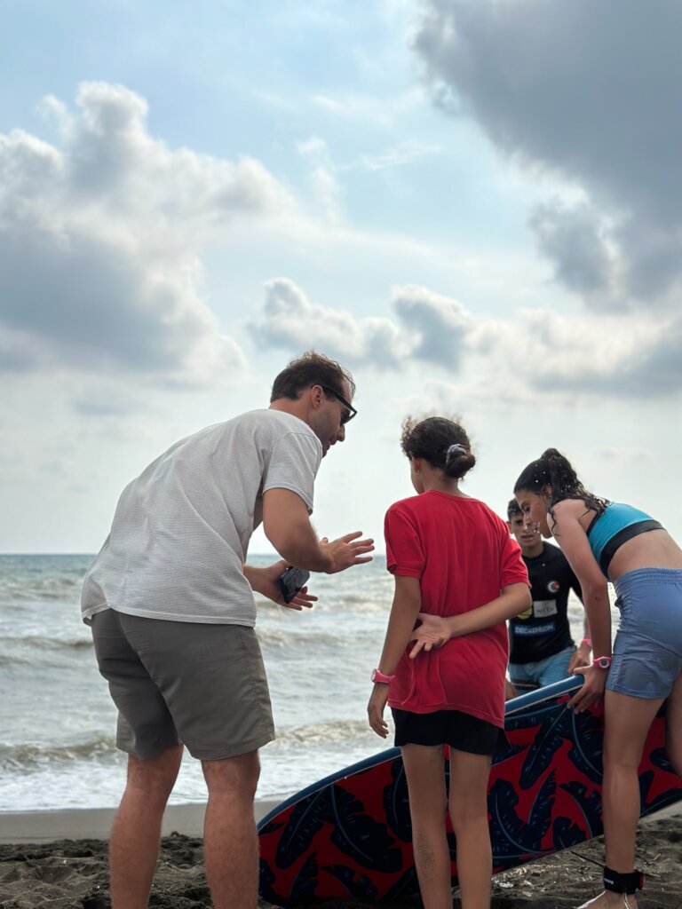 Surf Therapy in Disaster Area