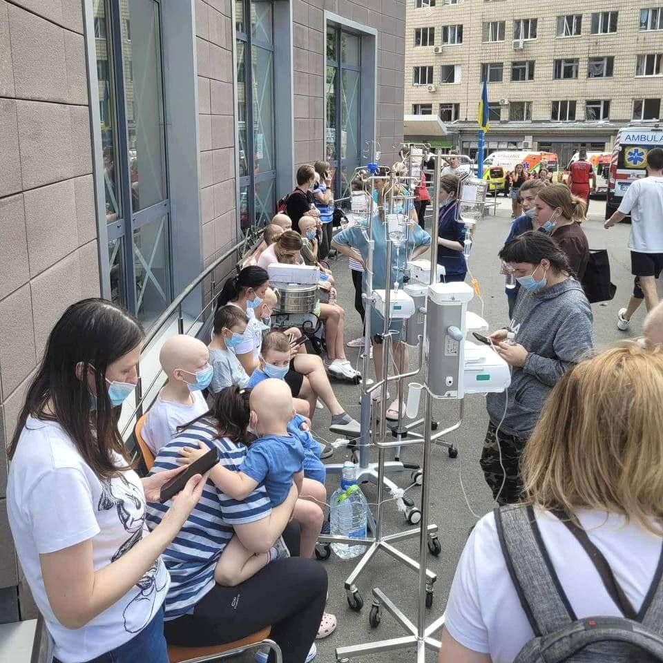 Help Children of Hospital Hit in Kyiv