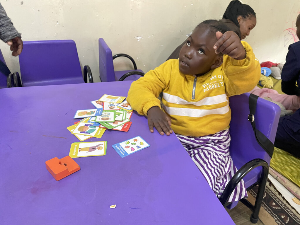 Therapy for 50 children from urban slums.
