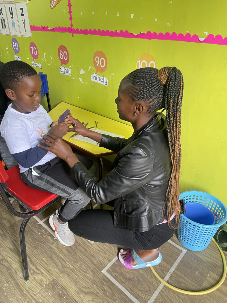 Therapy for 50 children from urban slums.
