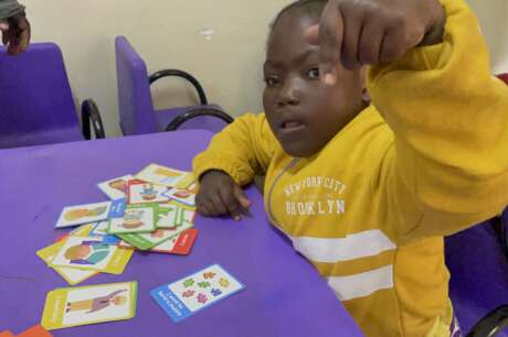 Therapy for 50 children from urban slums.