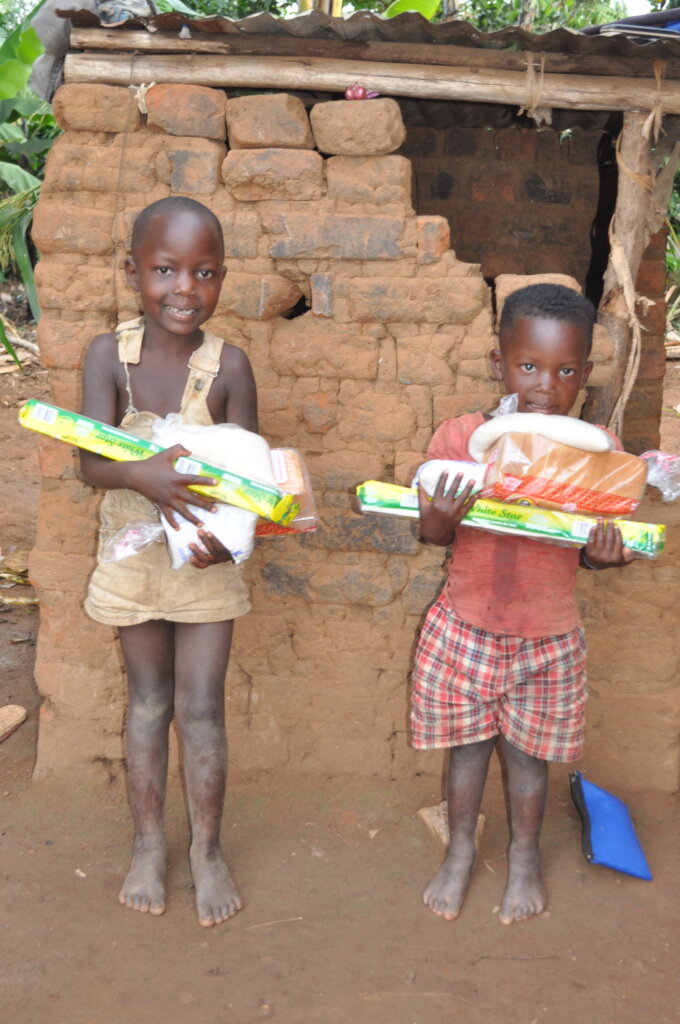 Hope and joy on a plate to Uganda.
