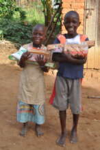 Hope and joy on a plate to Uganda.