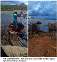 Photo Credit: NEMO, SVG - Work continues on Union