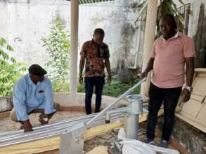 Receipt of equipment on 10/24/2024 at NGO CAV