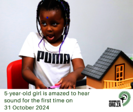 Amazed to hear sound