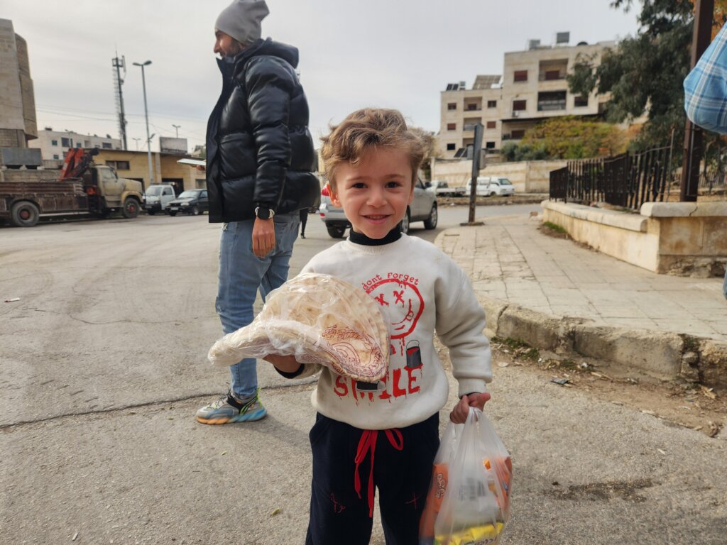 "Rebuilding Lives Through Food Relief in Syria