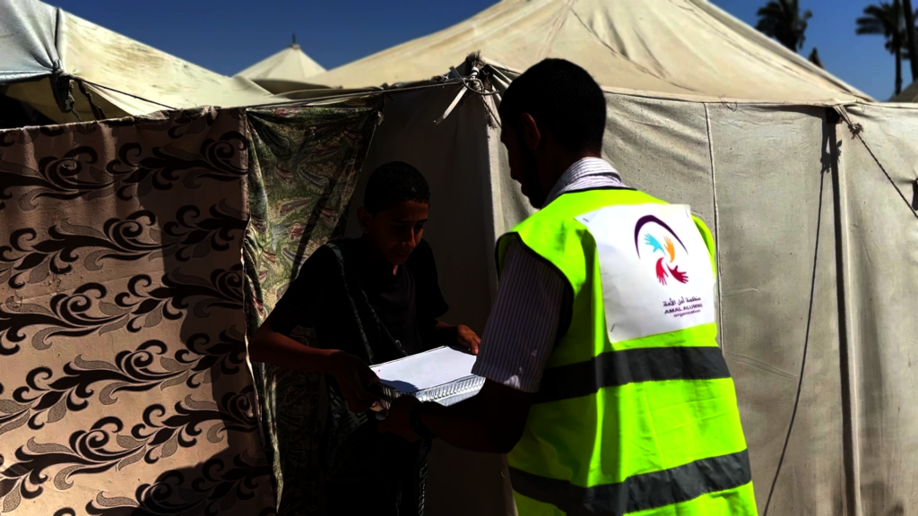 Hot Meals for 2,000 Displaced People in Gaza